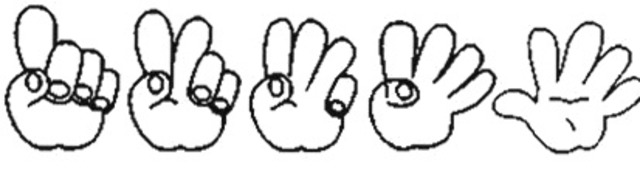 Пальцы  - счетный инструмент древнего человека.