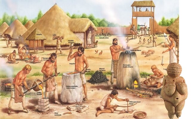 idade dos metais(6.000 a.c)