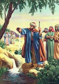 Elisha's 1st miracle