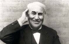 Thomas Edison get deaf since 13 years-old.