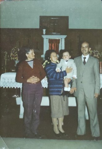 Bautizo de mi hermano