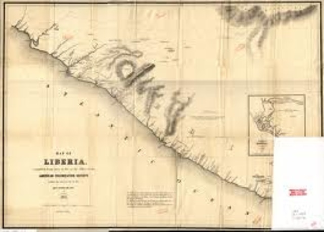 In Africa, Libiera is founded as a colony for freed slaves.