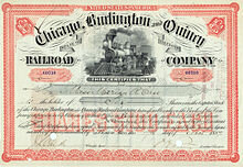Chicago, Burlington and Quincy Railroad Company v. Chicago