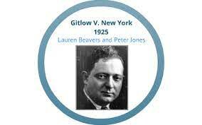 Gitlow v. New York