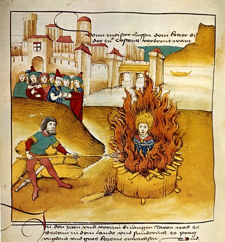 Martirio di Jan Hus