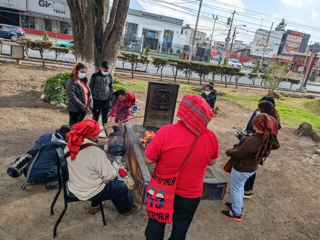 FORTALECIMIENTO INTERCULTURAL: Habilitación de las mesas ceremoniales ubicadas en el CIDEQ