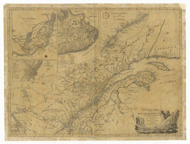 Province de Québec créée à partir de la Nouvelle-France