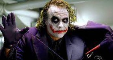 The masterful Joker in The Dark Knight