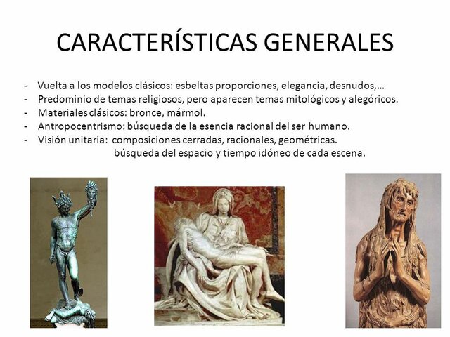 LOS RASGOS GENERALES DEL RENACENTISMO