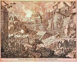 Sitio de Tiro. Sitio de Gaza. Fenicia. Judea.