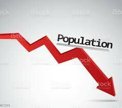 Dismunuició de la població