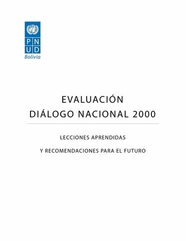 Se promulgó la Ley del Diálogo Nacional 2000