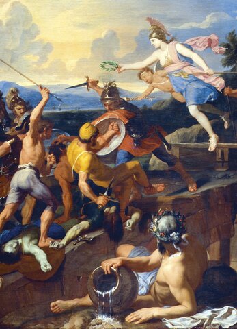 Derrocamiento de la monarquía y exilio de Tarquinio el Soberbio.