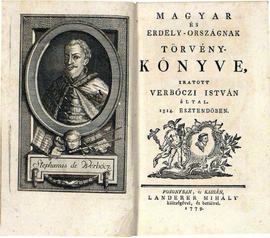 Tripartitum - Werbőczy