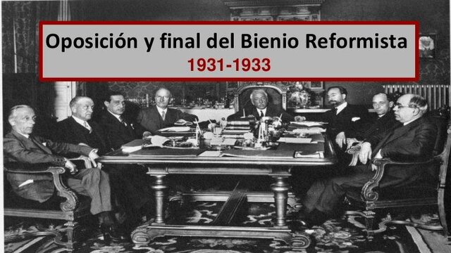 El Bienio Reformista