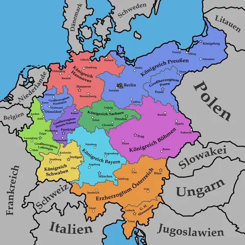 German Confederation was Established