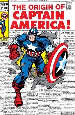 Creation of the First Captian America Comic