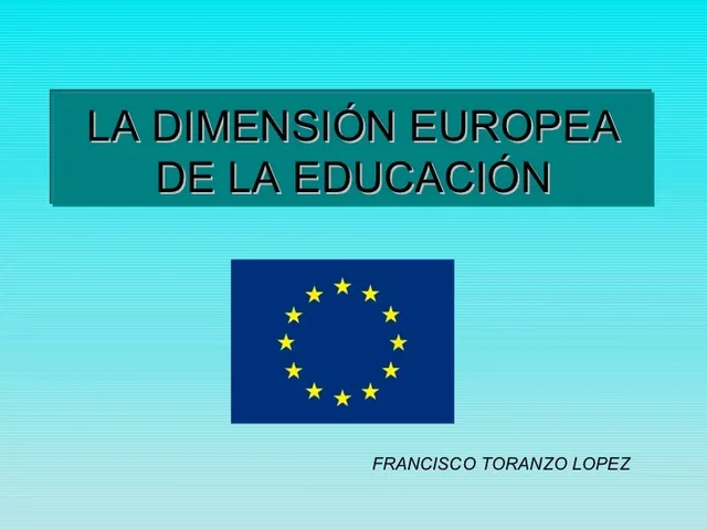 Dimensión Europea de la Educación