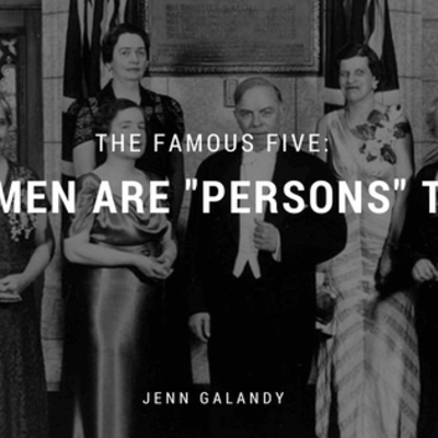 Timeline: WOMEN ARE PERSONS TOO