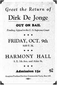 De Jonge v Oregon