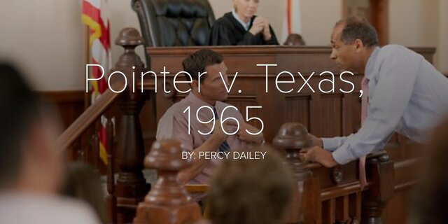 Pointer v. Texas