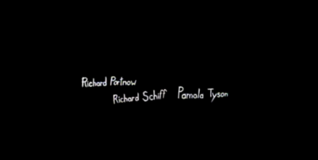Richard Partnow, Richard Schiff,Pamola Tyson