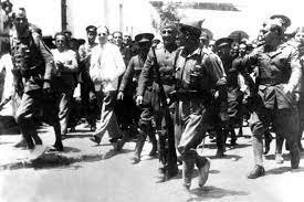 Insurrección militar (golpe de estado). Sublevación militar del 18 de julio.