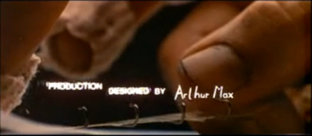 arthur max - production designer