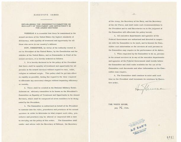 Executive Order of 9981