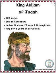 King Abijam's Becomes king