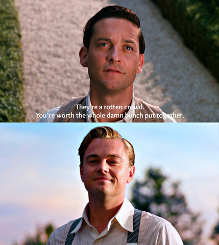 Gatsby sees Nick one last time