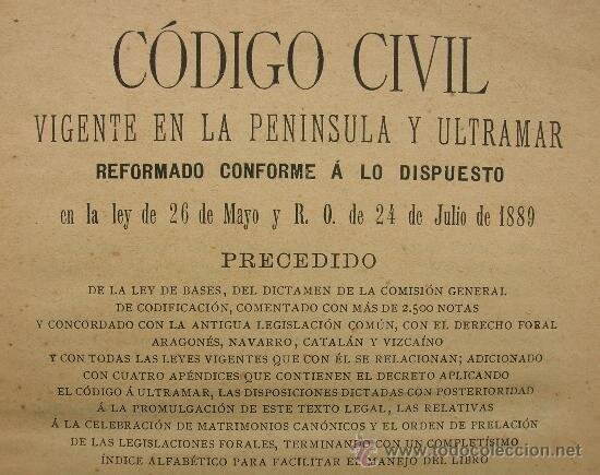 Código Civil Español