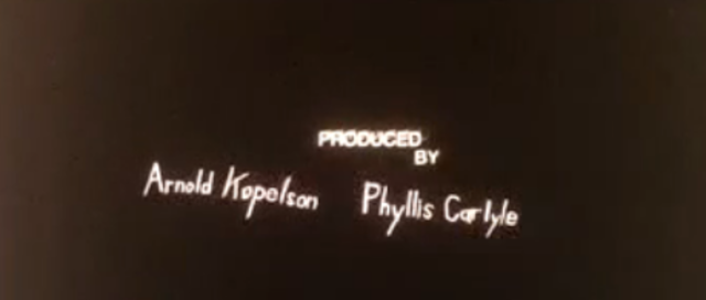 Arnold Kopelson, Phyllis Carlyle