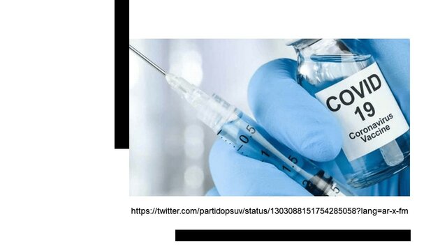 PRIMERA VACUNA COVID-19 (El 23 de agosto de 2021)