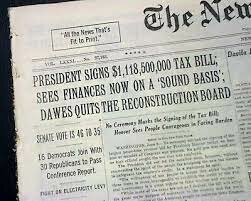 The Revenue Act of 1932