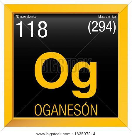 Sintetización del oganeson