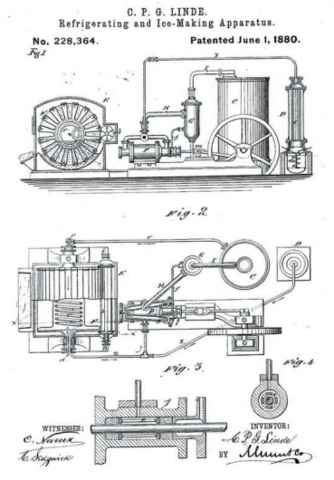 Nevera mecánico de Karl Van Linde