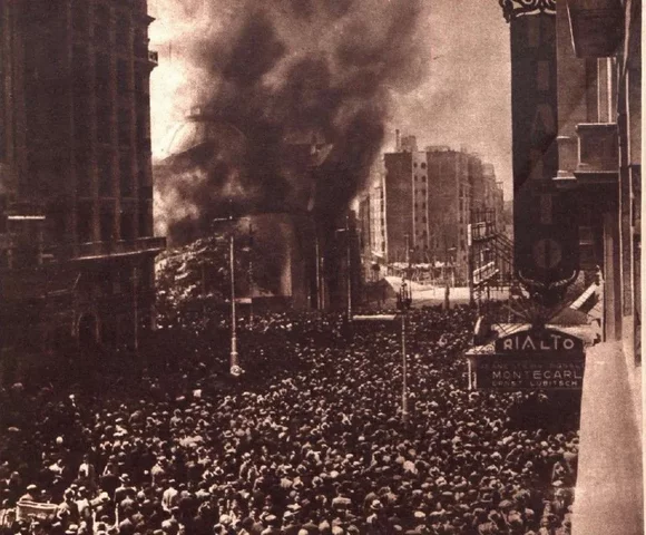 Ola de violencia anticlerical, con quema de conventos y otros edificios religiosos