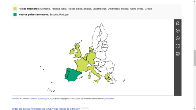 Dos nuevos miembros: España y Portugal