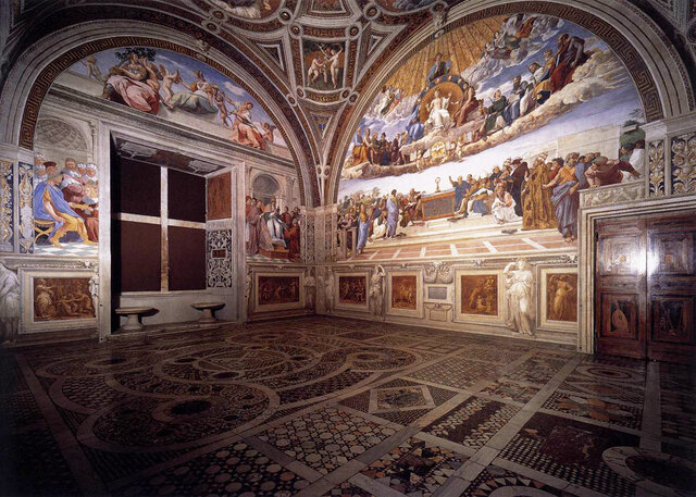 Chambres de Raphaël au palais du Vatican