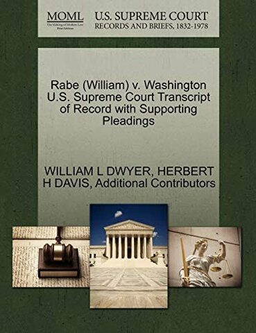 Rabe v. Washington