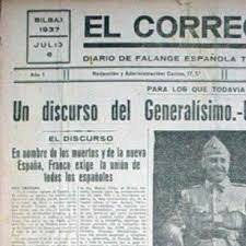 Franco promulga el día 19 el llamado Decreto de Unificación, por medio del cual crea una única formación política legal bajo su mando: FET y de la JONS.