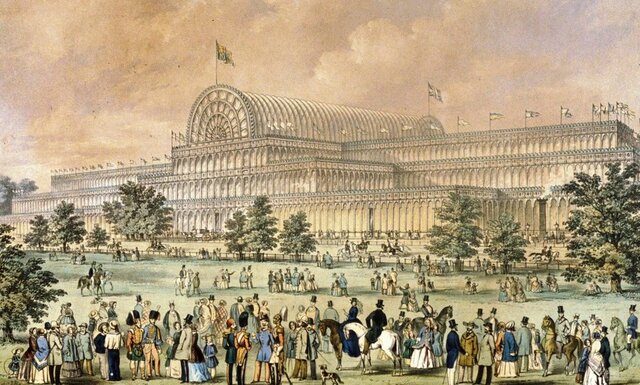 The opening of the Crystal Palace