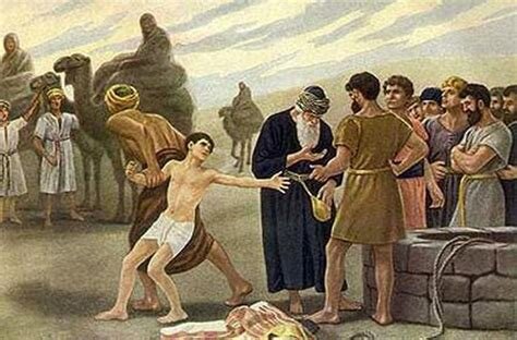 Joseph Sold to Egypt aprox age 17