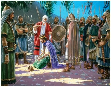 Saul Anointed First King of The Children Of Israel