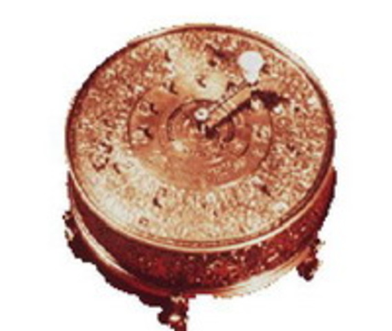 Арифмитическая машина Герстена. 1723 год.