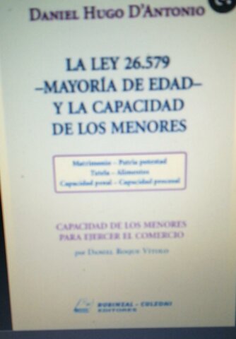 Se sanciona la Ley 26.579