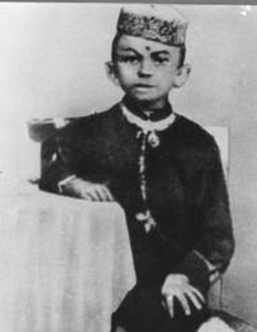 Gandhi Attended primary school in Rajkot, where his family moved