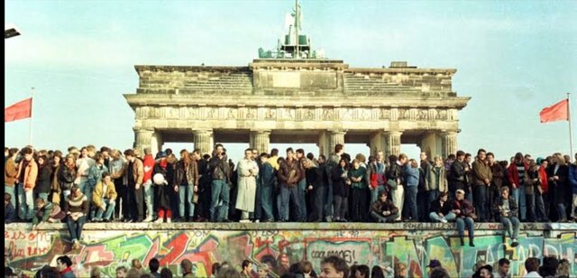 La caída del muro de Berlín