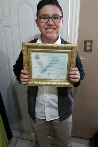 My entrance to  secondary school